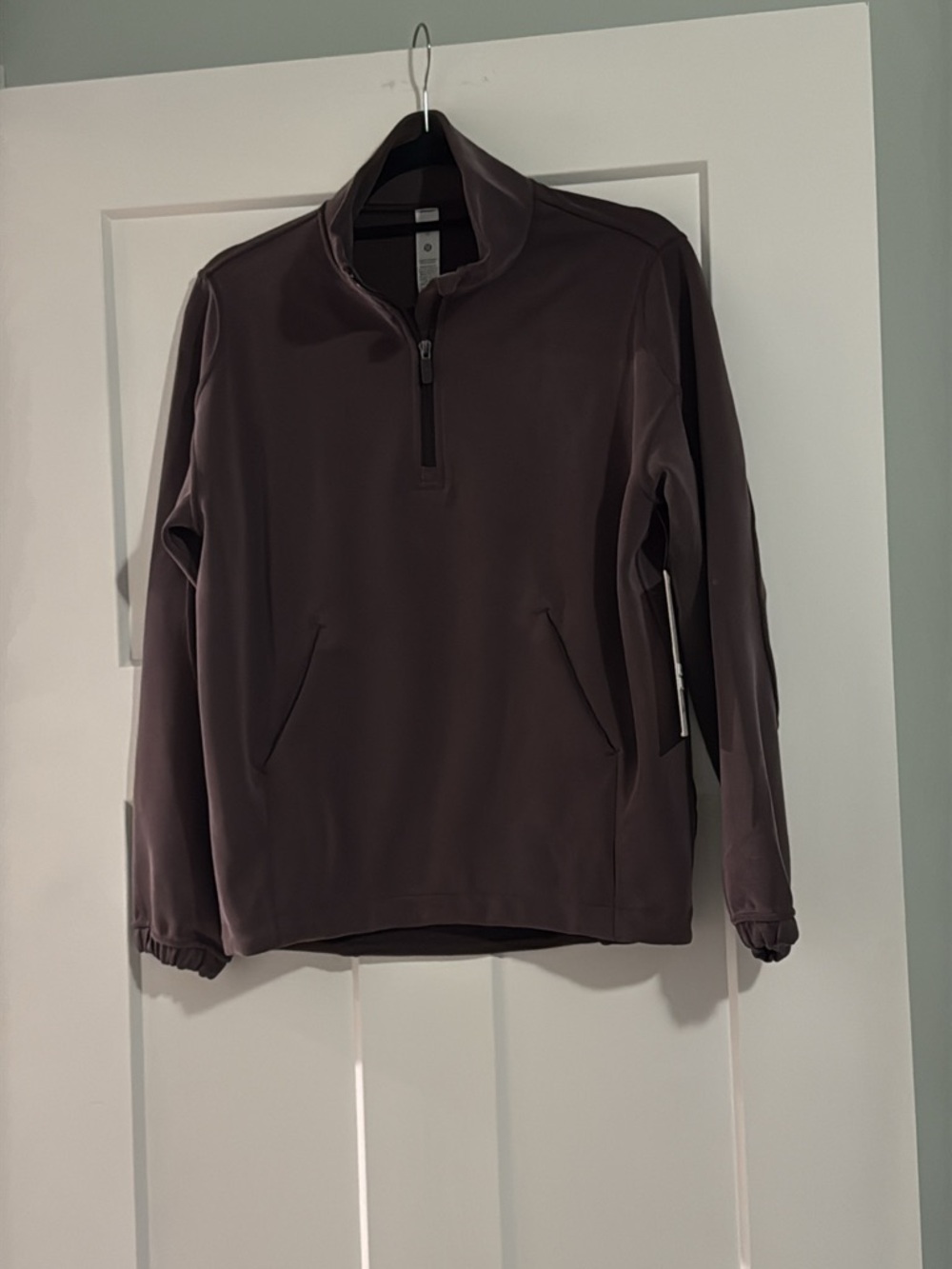 NWT Lululemon XS Softstream Half-Zip in Sequoia (brown)